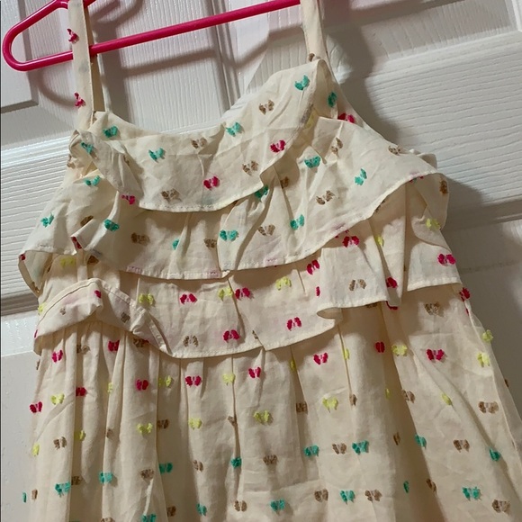 💖YOUTH💖 Girl’s Multi-Color Ruffled Dress - Picture 2 of 3